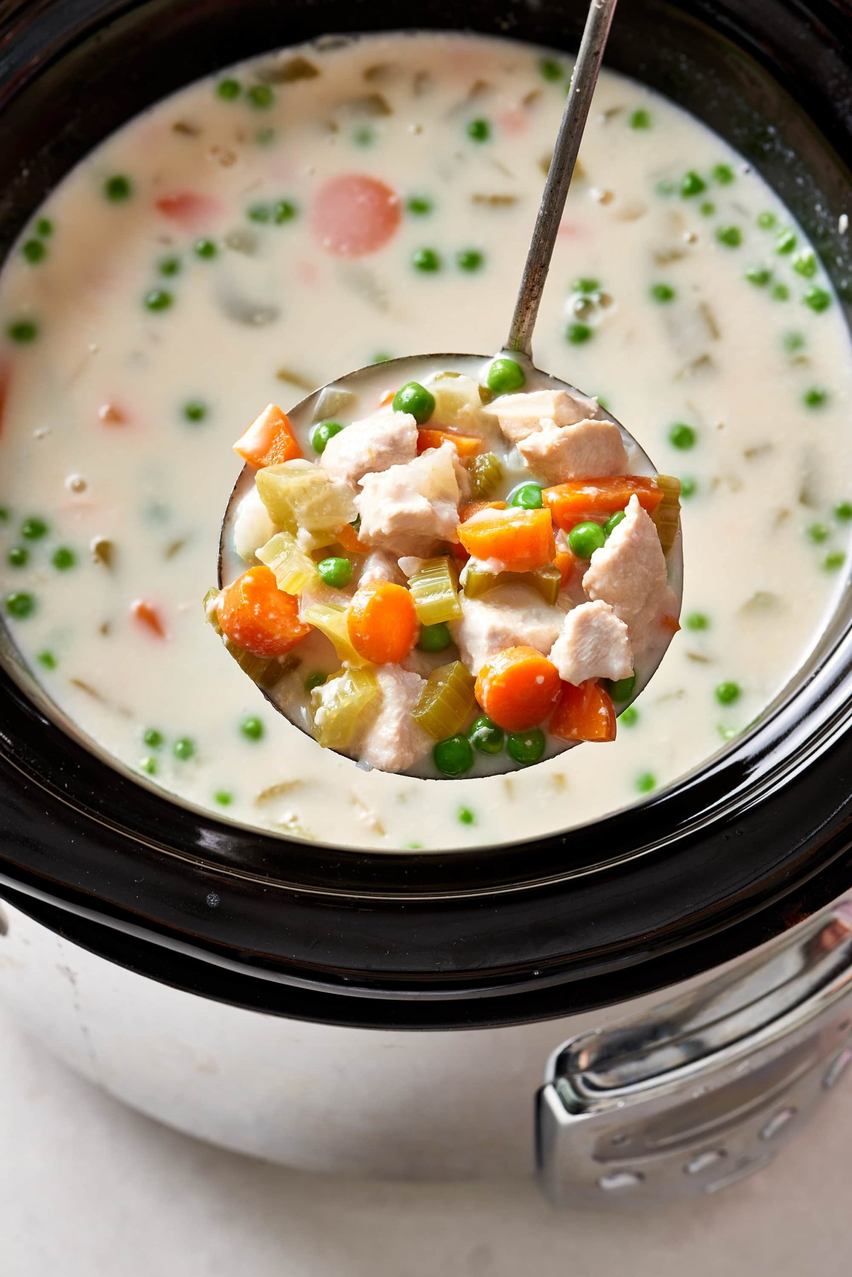 Creamy Chicken Soup from the Slow Cooker